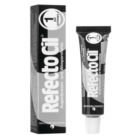 Tinte Pestañas Refectocil nº1 Negro Intenso 15ml Imagen de Tinte Pestañas Refectocil nº1 Negro Intenso 15ml
