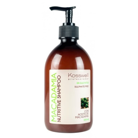 Kosswell Macadamia Nutritive Champu 500ml Imagen de Champú Kosswell Macadamia Nutritive 500ml