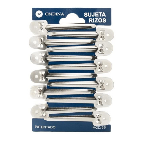 Pinza Metálica Mediana Modelo 58 Eurostil 12ud Imagen de Pinza Metálica Mediana Modelo 58 Eurostil 12ud