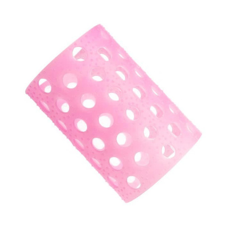 Rulo Rosa Translucido nº6 Eurostil 12ud Imagen de Rulo Rosa Translucido nº6 Eurostil 12ud