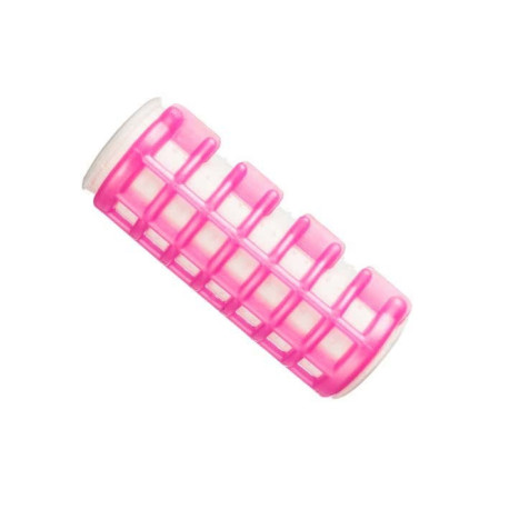Rulos Calientes Grandes Rosa 24mm Eurostil 5ud Imagen de Rulos Calientes Grandes Rosa 24mm Eurostil 5ud