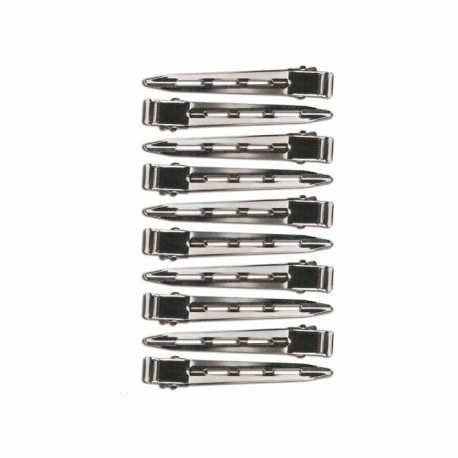Pinzas Grandes de Metal Eurostil 10ud Imagen de Pinzas Grandes de Metal Eurostil 10ud
