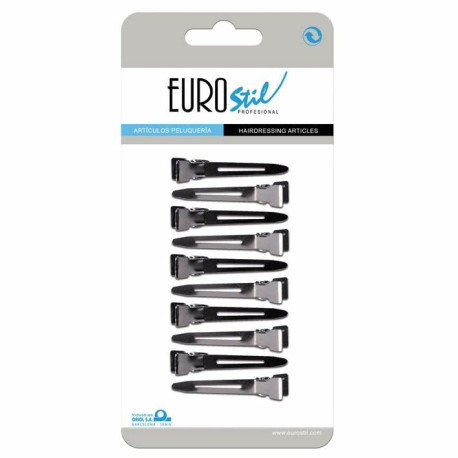 Pinzas de Cabeza Ancha Eurostil 10ud Imagen de Pinzas de Cabeza Ancha Eurostil 10ud