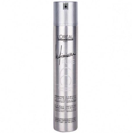 Laca Fuerte Loreal Infinium Pure 6 500ml Imagen de Laca Fuerte Loreal Infinium Pure 6 500ml