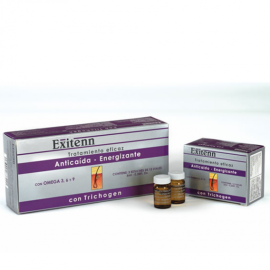 Tratamiento Anticaída-Energizante Exitenn con Trichogen 3x12x6ml