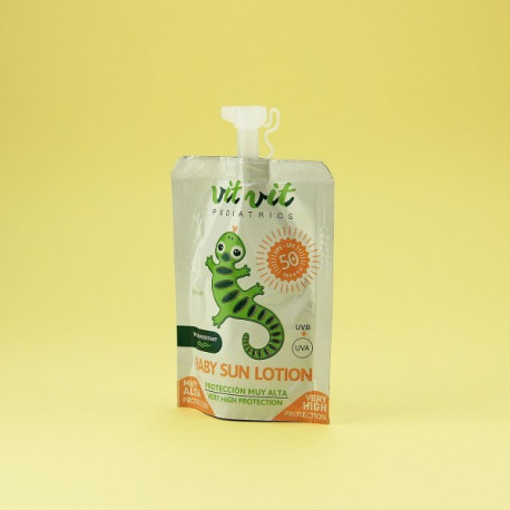 Crema Baby Sun Lotion VIT VIT SPF 50 Diet Esthetic 35ml Imagen de Crema Baby Sun Lotion VIT VIT SPF 50 Diet Esthetic 35ml