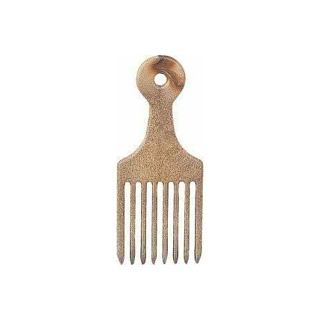 Peine Ahuecador Madera Pequeño 8 Púas Eurostil Imagen de Peine Ahuecador Plástico Madera 8 Púas Eurostil