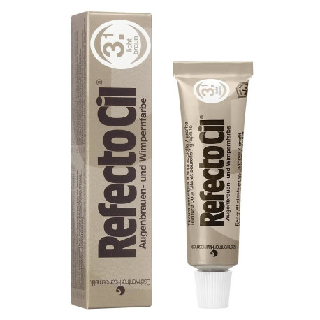 Tinte Pestañas Refectocil nº3.1 Marrón Claro 15ml Imagen de Tinte Pestañas Refectocil nº3.1 Marrón Claro 15ml
